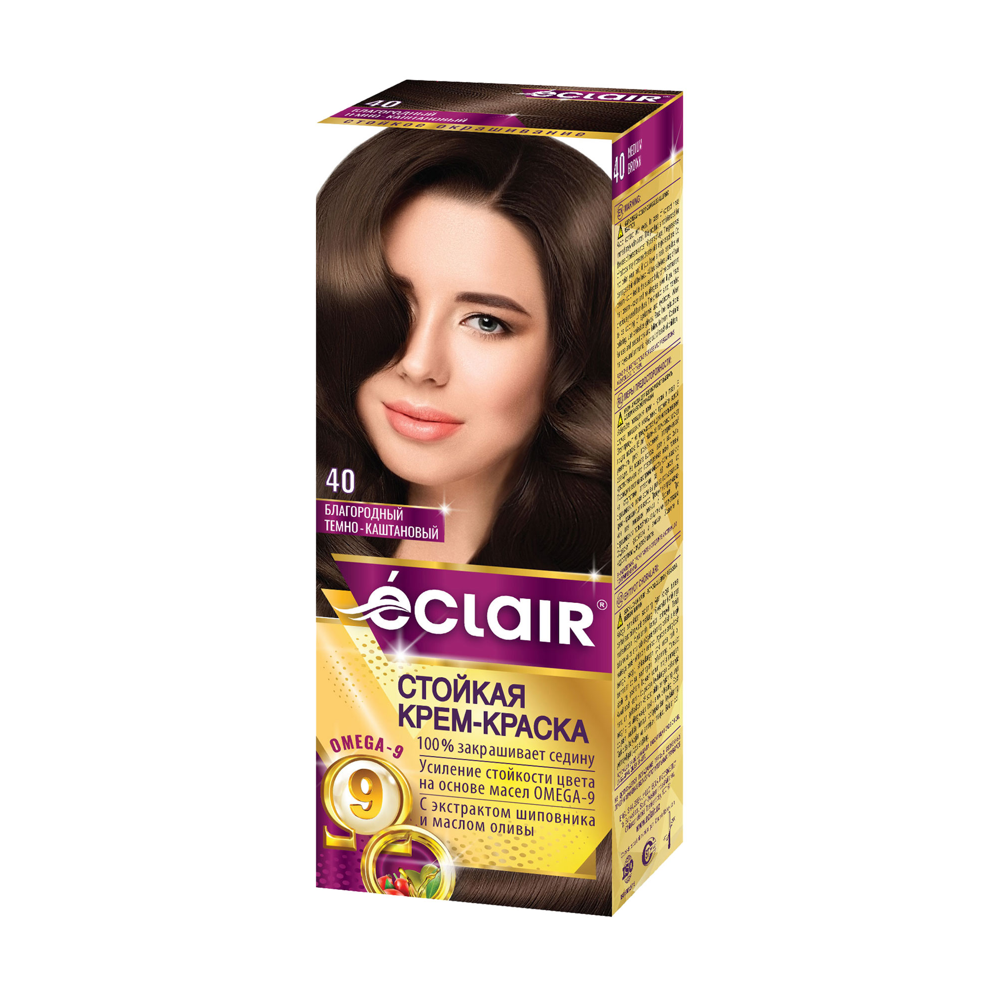 Eclair Omega крем краска для волос