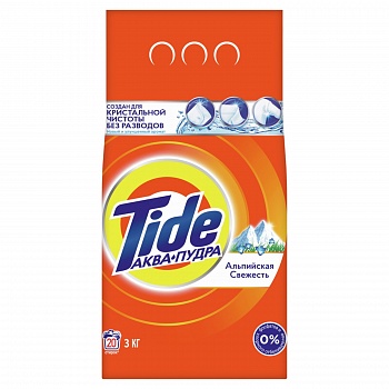 TIDE СМС автом. 3кг Альпийская свежесть /6/
