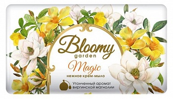 Весна мыло Bloomy garden  90г Magic /24/6235