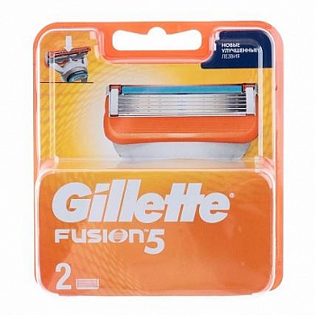 Кассеты Gillette Fusion 2шт /20/