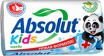 Весна мыло ABSOLUT Kids 90г Череда /72/6057