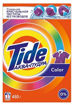 Стиральный порошок TIDE автомат  450г Колор /22/