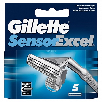 Кассеты Gillette Sensor Excel  5 шт /10