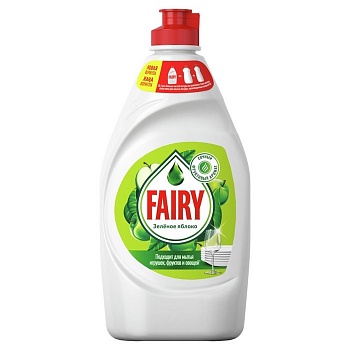Средство для мытья посуды FAIRY 450мл Зеленое яблоко /21/