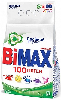 Стиральный порошок Бимакс Автомат 3 кг 100 пятен/4/