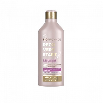 Бальзам для волос  SOELL BIOPROVINCE 400мл RECOVERY START Защита цвета и восстановление /6/