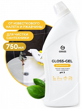 GLOSS-GEL Professional Чистящее средство для сан. узлов 750 мл /12/GRASS/