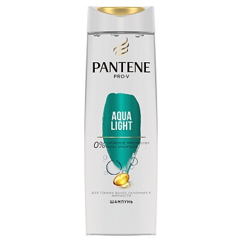 Шампунь для волос PANTENE 400мл Аква лайт д/тонк/скл к жирн /6/