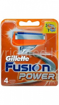 Кассеты Gillette Fusion Power 4шт /10/