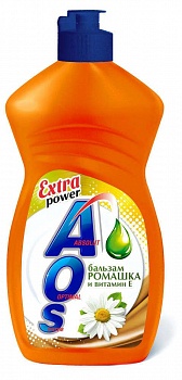 AOS 450мл Ромашка и витамин Е средство для мытья посуды /20/