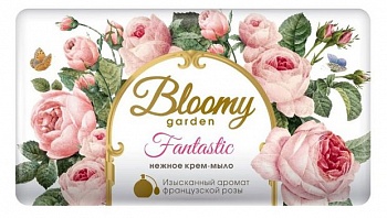 Весна мыло Bloomy garden  90г Fantastic /24/6233
