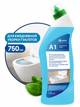 A1 Apartament series Моющее средство для ежедневной уборки туалетов 750мл щелочное /12/GRASS/