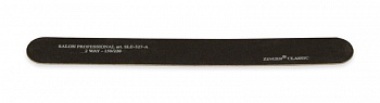 Пилка для натуральных ногтей (черная) тонкая (wooden) (10 шт) /zo-SLE-327-A(150/220)-10ш/