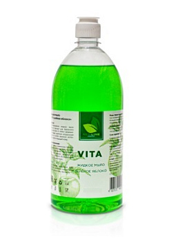 Жидкое мыло VITA  500мл Зеленое яблоко /12/