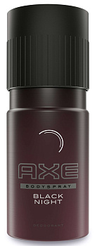 AXE муж. дезодорант Спрей 150мл Black Night /12/