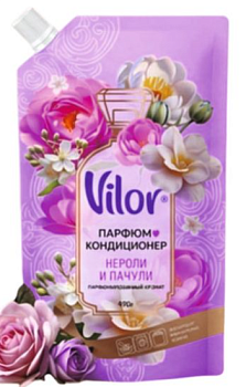 Кондиционер для белья VILOR парфюмированный 900г Нероли и Пачули (дой-пак)/6/