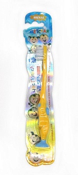 Зубная щётка  Детская Vilsen brush "Чистюлька" с присоской мягкая 004 /144/
