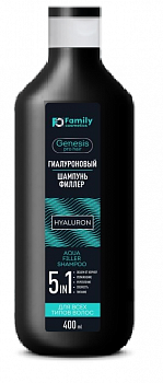 ШАМПУНЬ-Филлер Гиалуроновый для всех типов волос GENESIS PRO HAIR 400 мл/23/