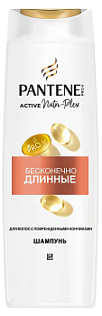 Шампунь для волос PANTENE 400мл Бесконечно длинные /6/