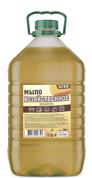 Мыло хозяйственное жидкое 5кг "VITA" /4/