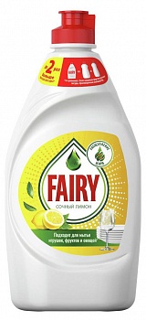 Средство для мытья посуды FAIRY 450 мл Сочный  лимон /21/