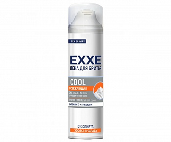 EXXE Пена для бритья COOL (освежающая) 200мл /24/Арвитекс