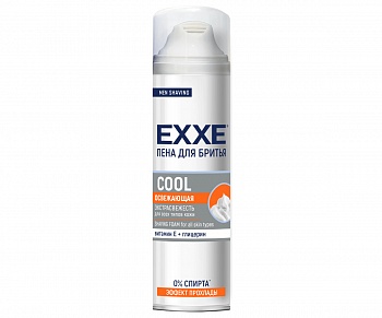EXXE Пена для бритья COOL (освежающая) 200мл /24/Арвитекс